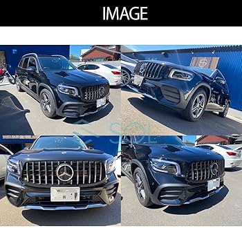 ベンツGLB AMGライングリル 後期モデル　ディストロニック付車　エンブレム BENZ メルセデス・ベンツ GLB-Class X247 AMGライン専用